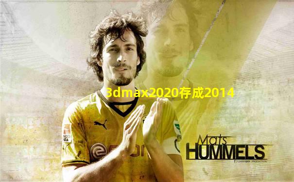 3dmax2020存成2014
