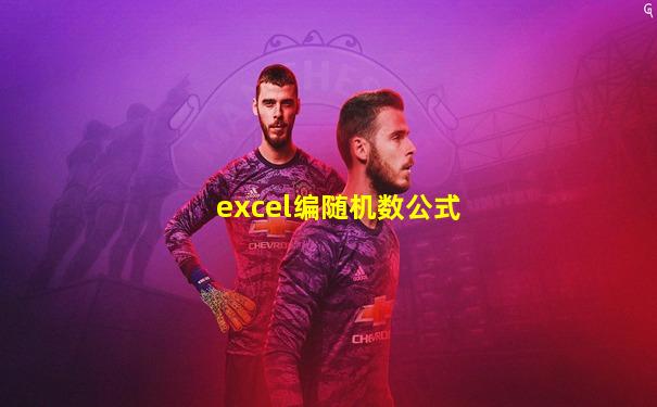 excel编随机数公式