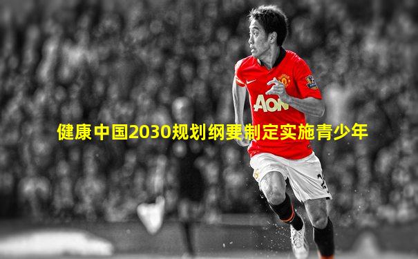 健康中国2030规划纲要制定实施青少年