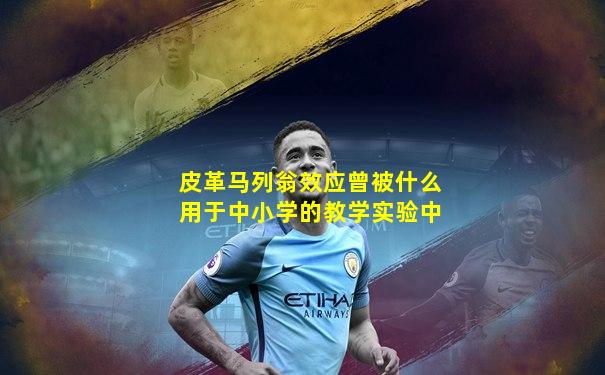 皮革马列翁效应曾被什么用于中小学的教学实验中