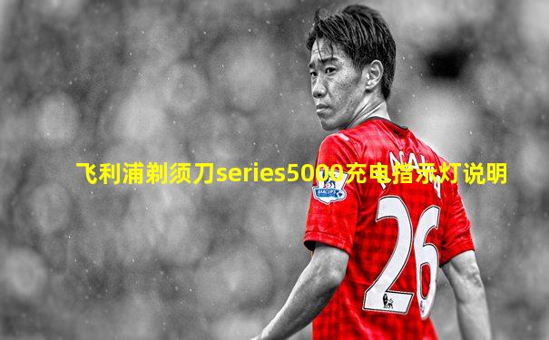 飞利浦剃须刀series5000充电指示灯说明