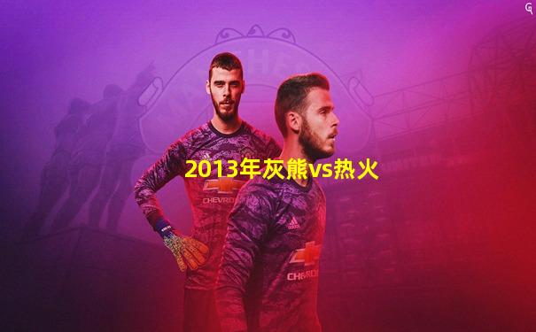 2013年灰熊vs热火