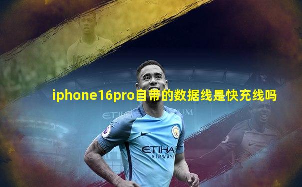 iphone16pro自带的数据线是快充线吗