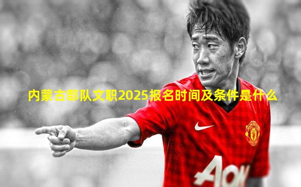 内蒙古部队文职2025报名时间及条件是什么