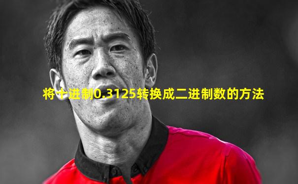 将十进制0.3125转换成二进制数的方法