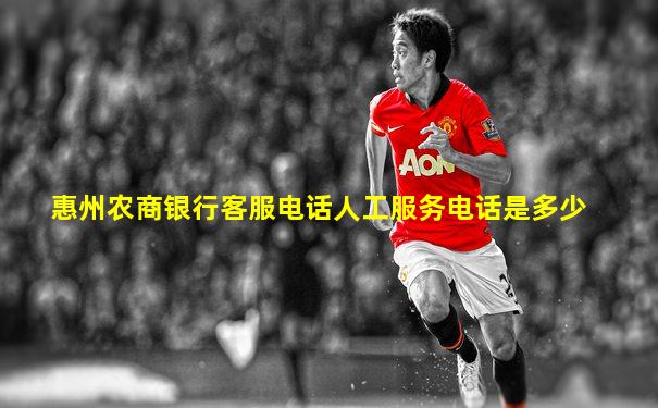 惠州农商银行客服电话人工服务电话是多少